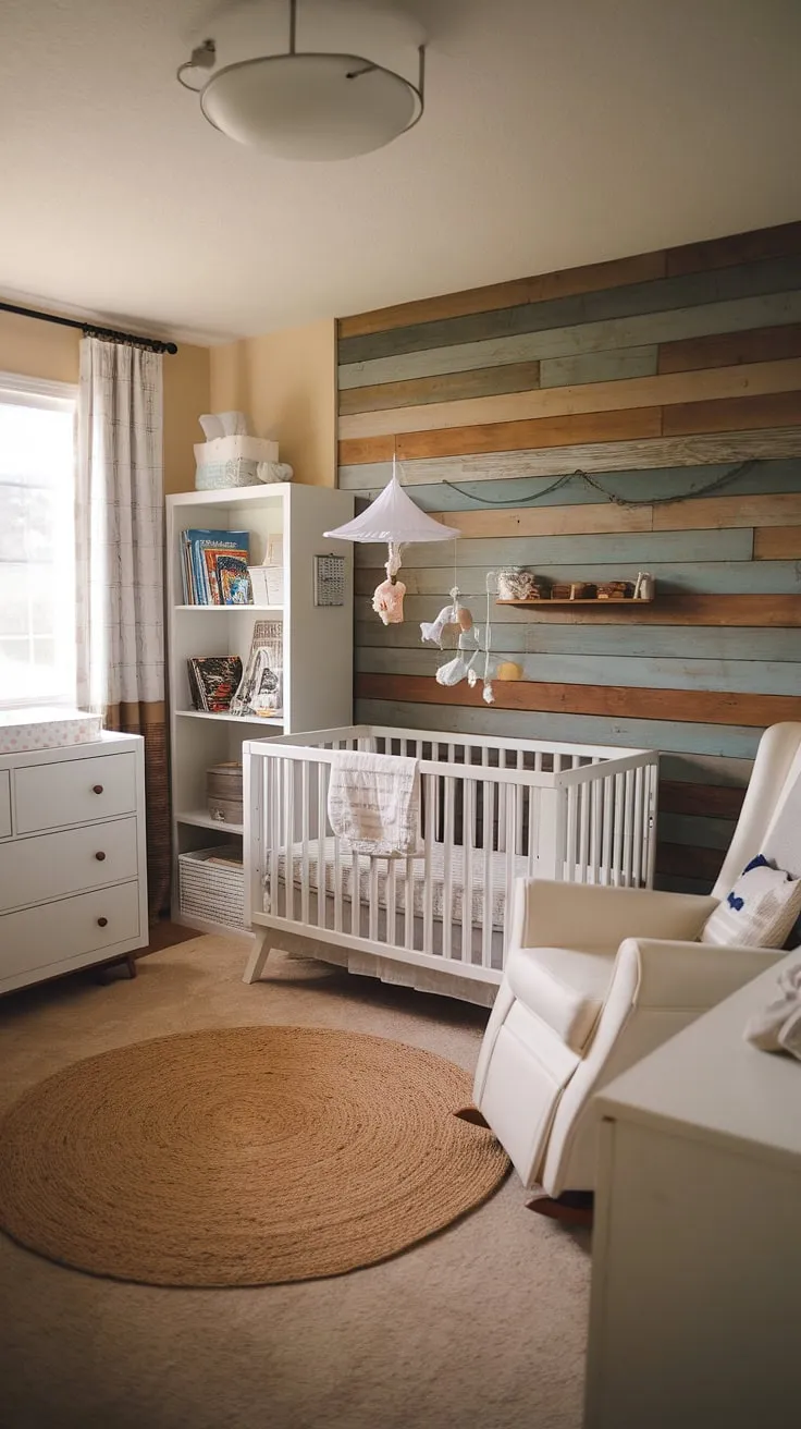 Dreamy and sophisticated, this baby boy nursery showcases a beautiful accent nursery wall that elevates the entire space.  The curated selection of furniture and soft lighting creates a calming atmosphere, perfect for restful nights and happy days.  This nursery room design is a masterclass in baby room themes, offering a wealth of baby room inspiration and nursery room inspiration for parents seeking a stylish and functional space.  Explore this baby nursery inspiration and find your own nursery inspo for a truly special baby boy room.  This is the ultimate baby room design.