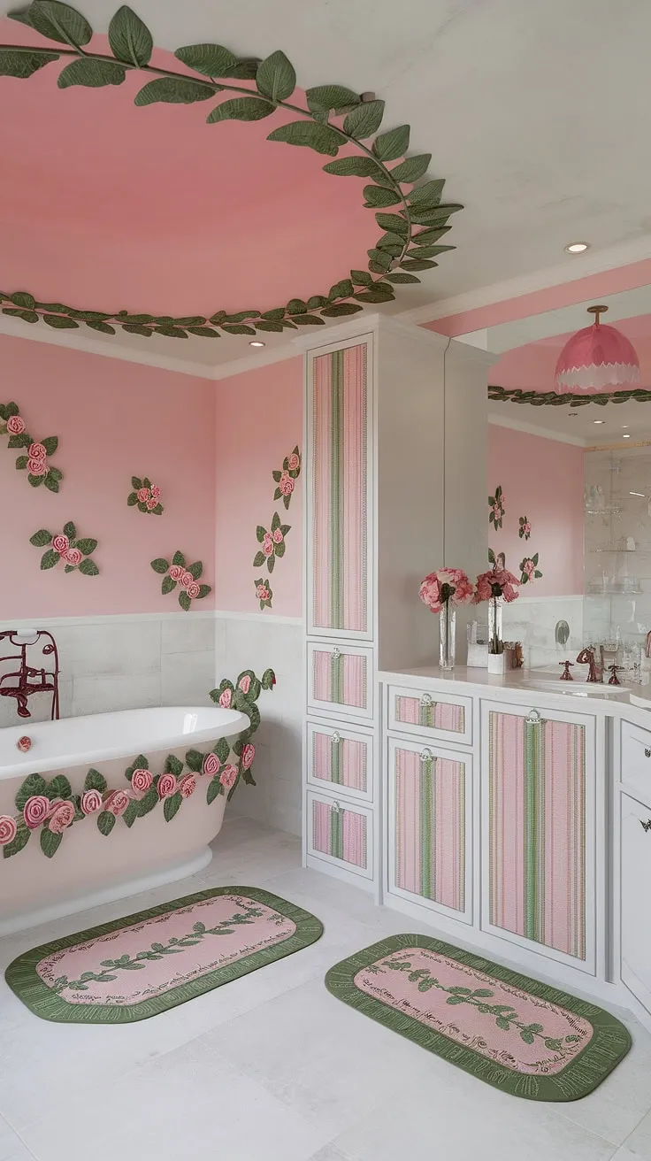 Step into serenity with this spa-inspired accessory bathroom; perfect bathroom apartment ideas and a girly gift idea for the ultimate pampering experience.
