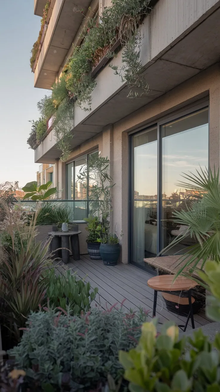 Might this tranquil haven featuring a vibrant balcony be the ideal escape you've always wanted?