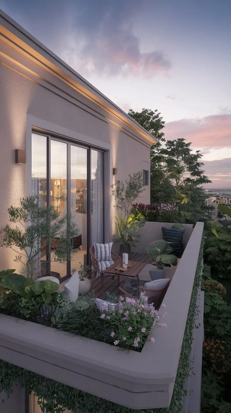 Isn't your dream home just a balcony garden away from the perfect city view?