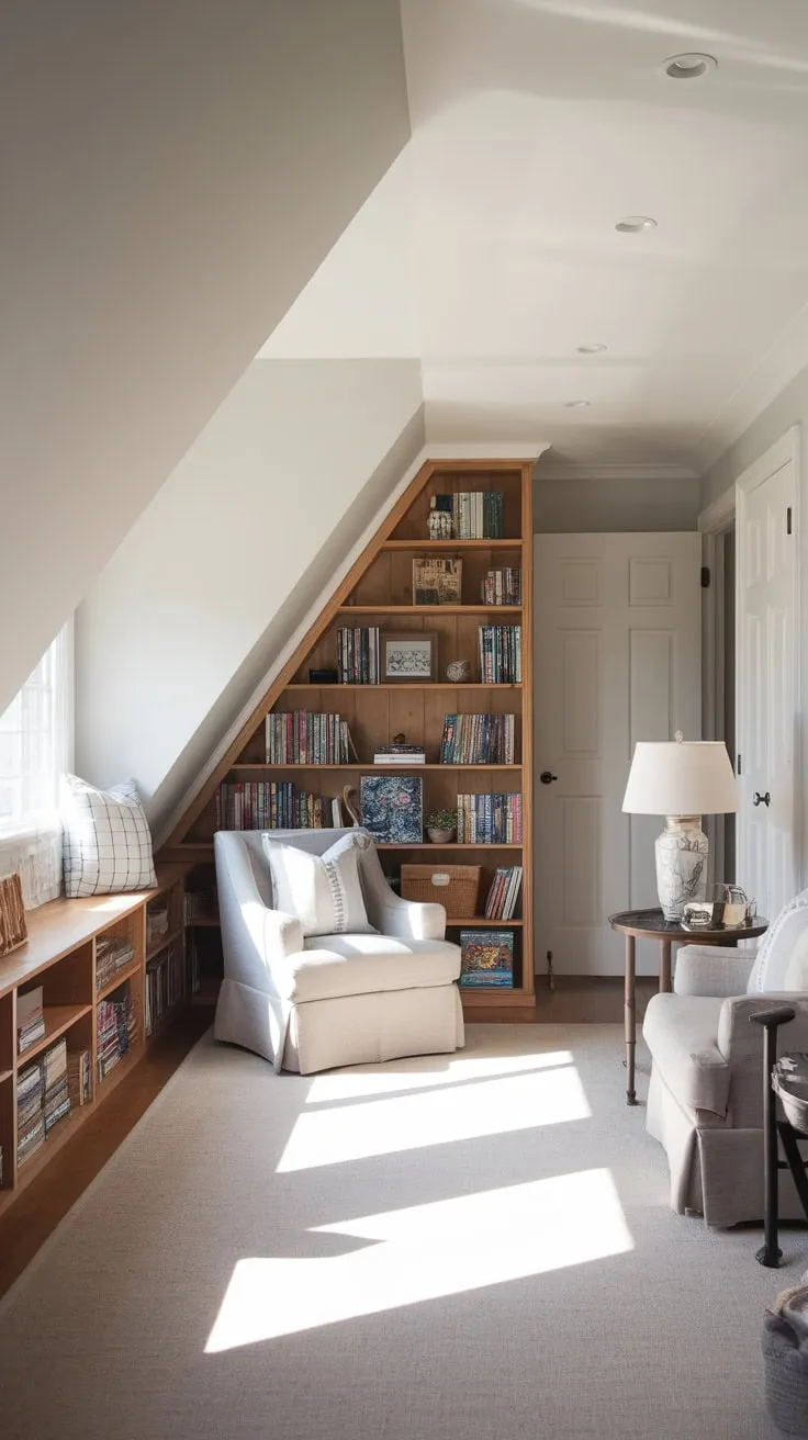 Sunlight streams through the attic window, painting the warm wood of your game room in a golden glow, beckoning you to sink into the plush armchair and lose yourself in the pages of a captivating novel or the thrilling strategy of a well-loved board game.