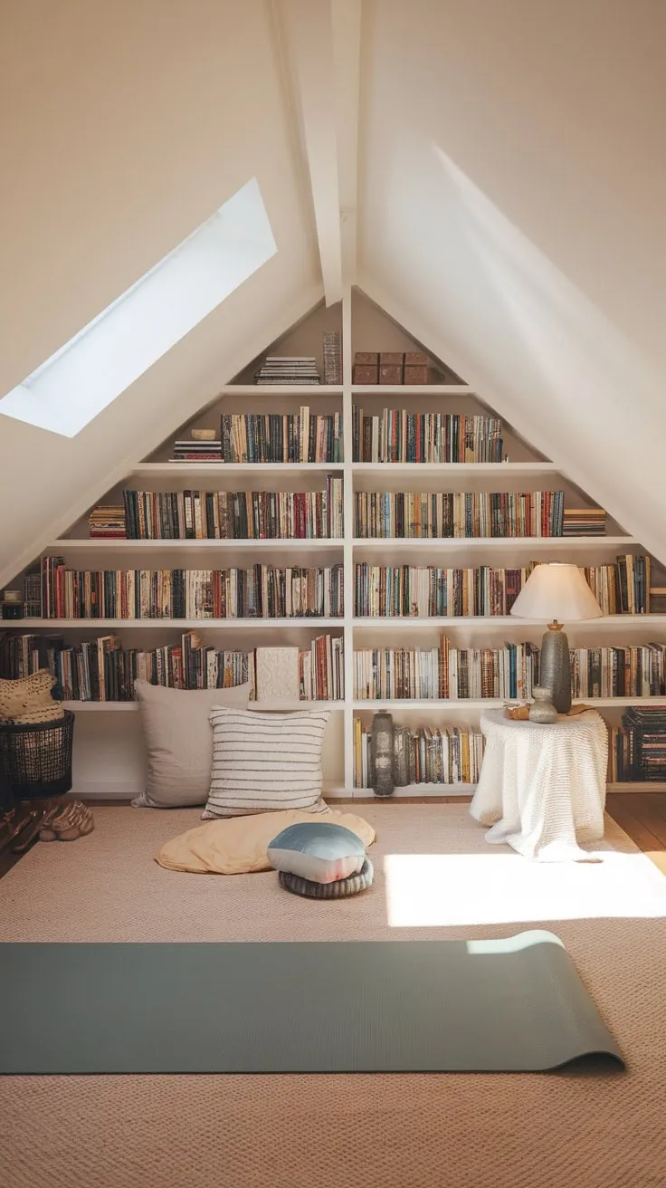 Imagine escaping to your attic gym, a sanctuary where the tranquil atmosphere and carefully considered design transform a mundane workout into a restorative experience for your body and soul.