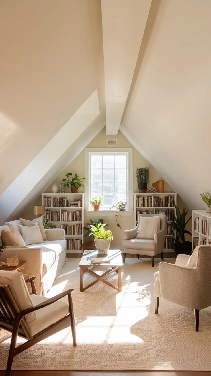 Ascend to the attic lounge, where the hushed atmosphere and soothing tones cradle you in tranquility, inviting you to unwind amidst the thoughtfully chosen furnishings and rediscover the art of peaceful reflection.