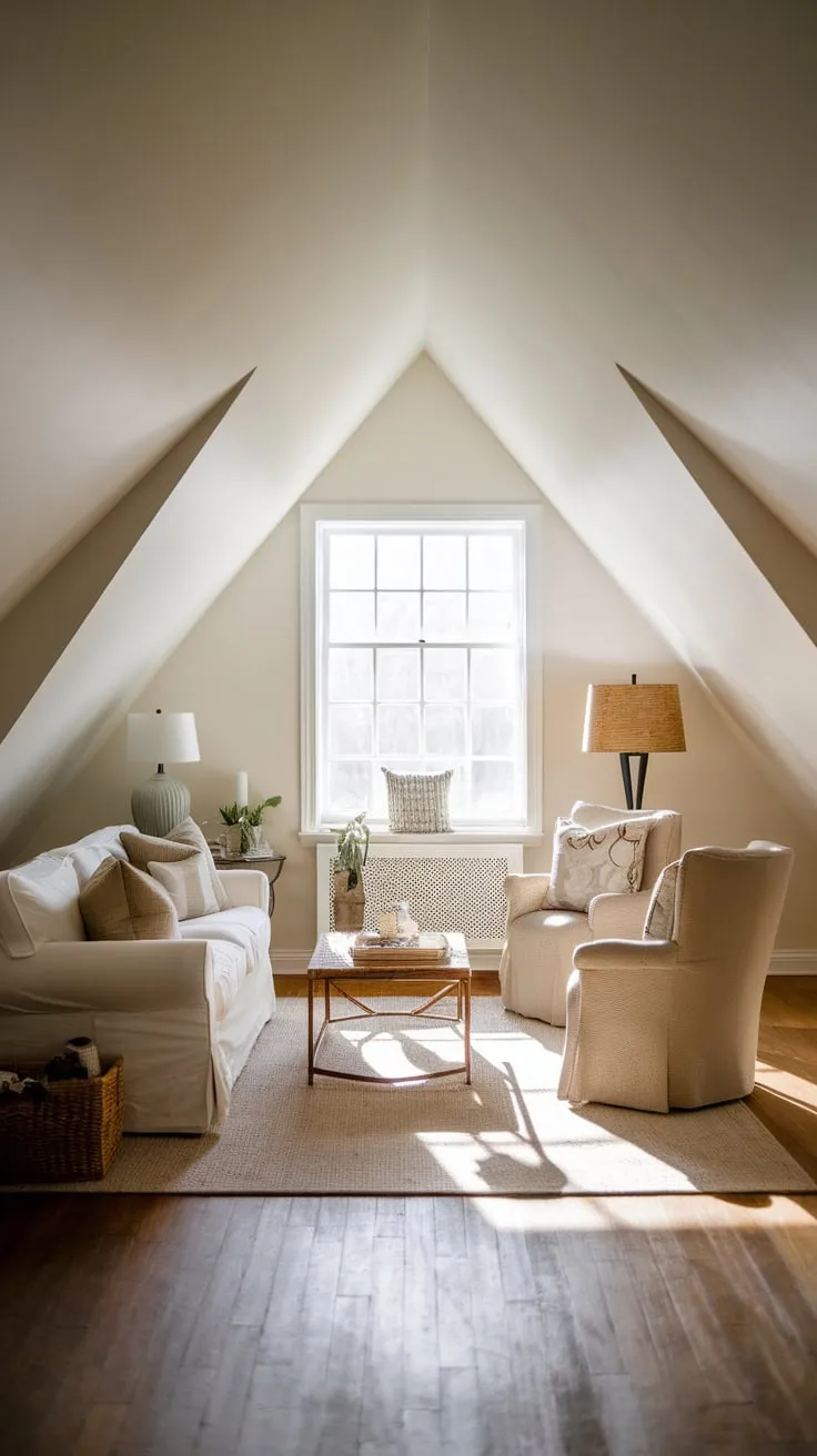 Sunlight spills through the dormer windows of the attic lounge, painting the exposed brick in hues of honey and amber, beckoning you to sink into the plush velvet cushions and let the world outside fade away.