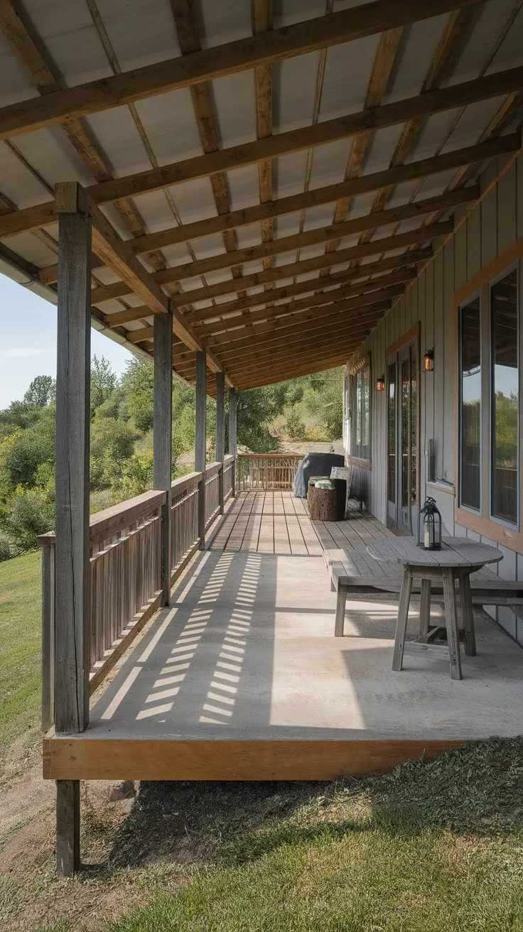 Cozy Covered Patio with Scenic Views