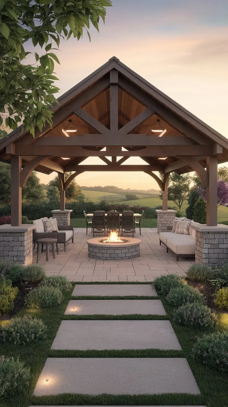 Unique Patio Retreat Surrounded by Nature