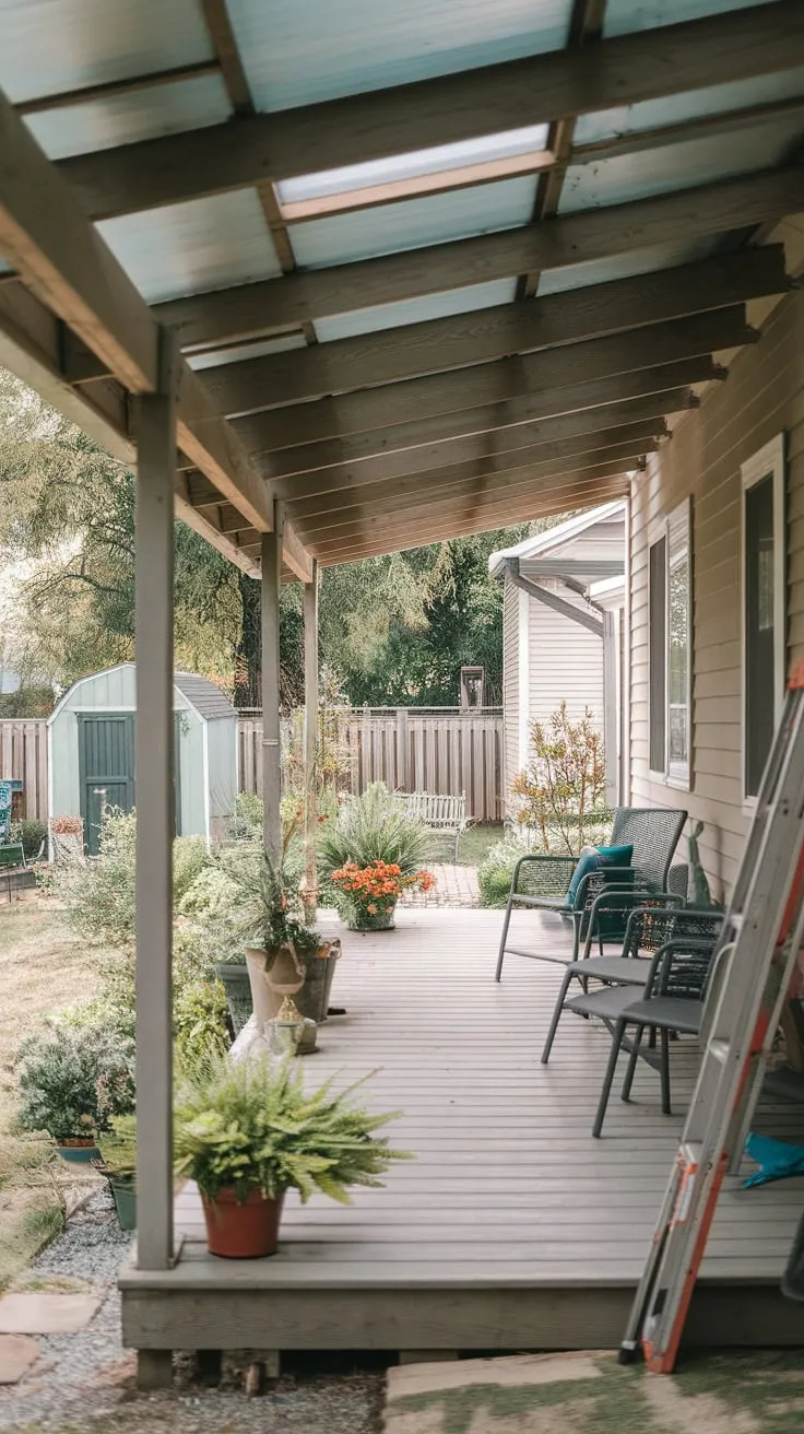Cozy Retreat on the Back Porch