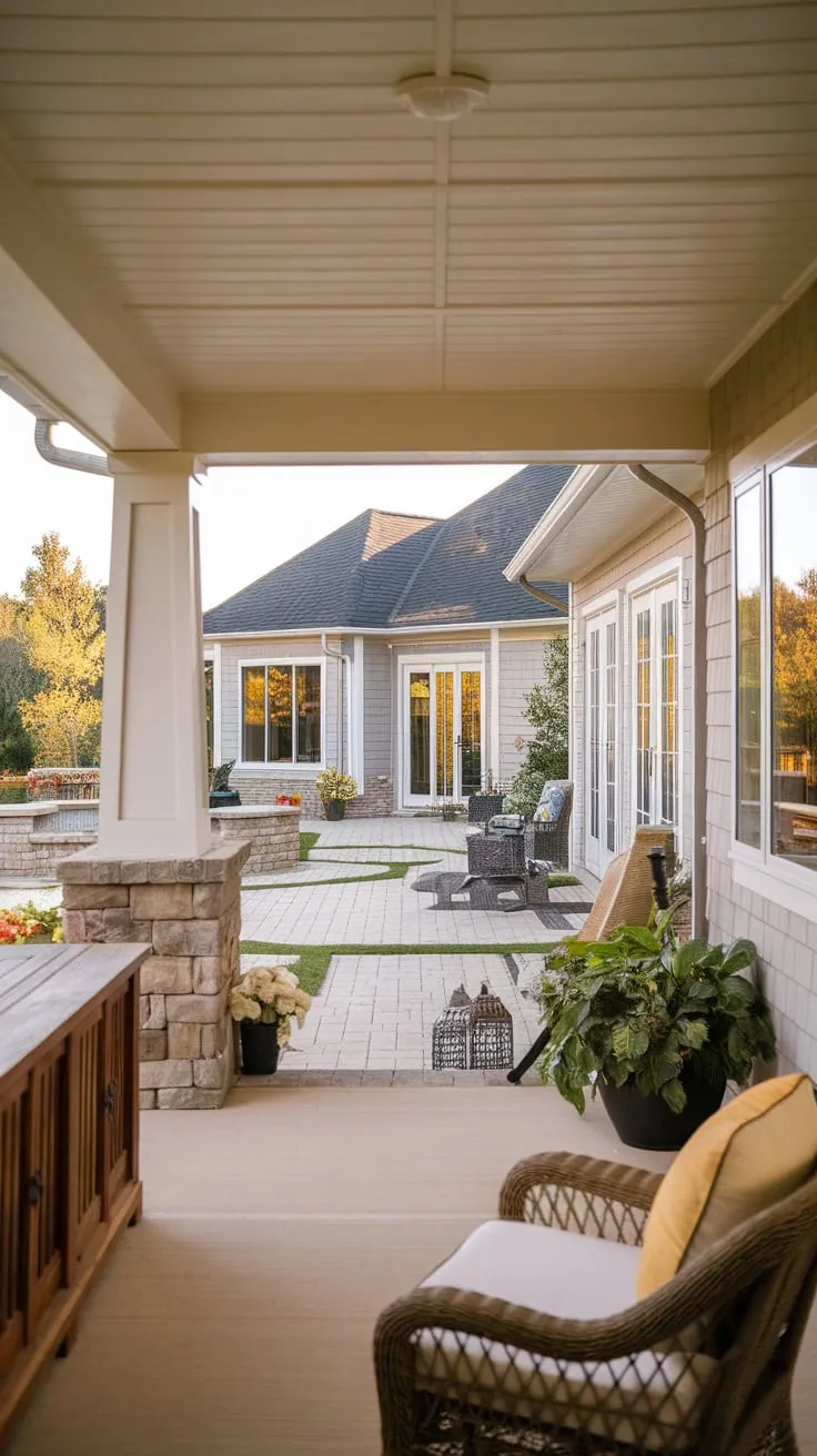 Cozy Retreat on the Back Porch