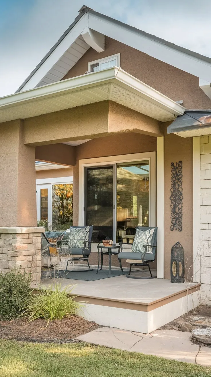Stylish Patio Retreat for Relaxation