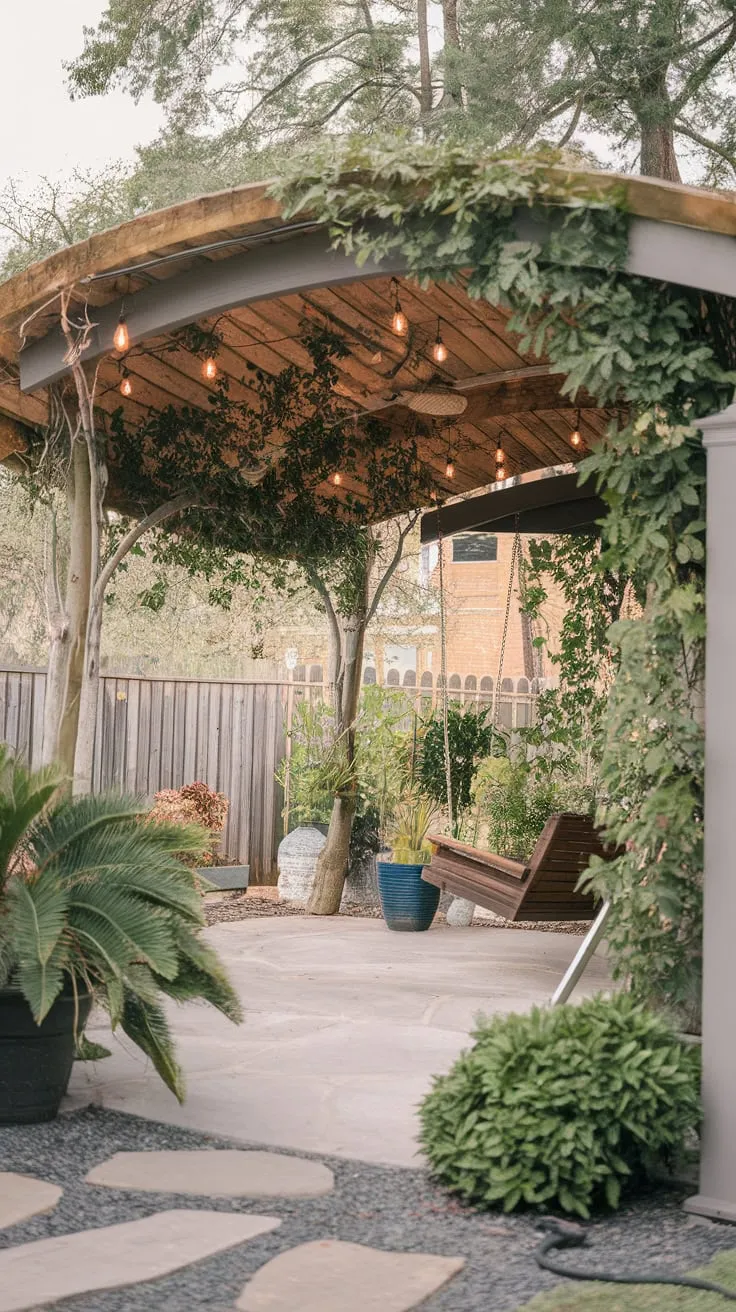 Charming Back Porch Oasis