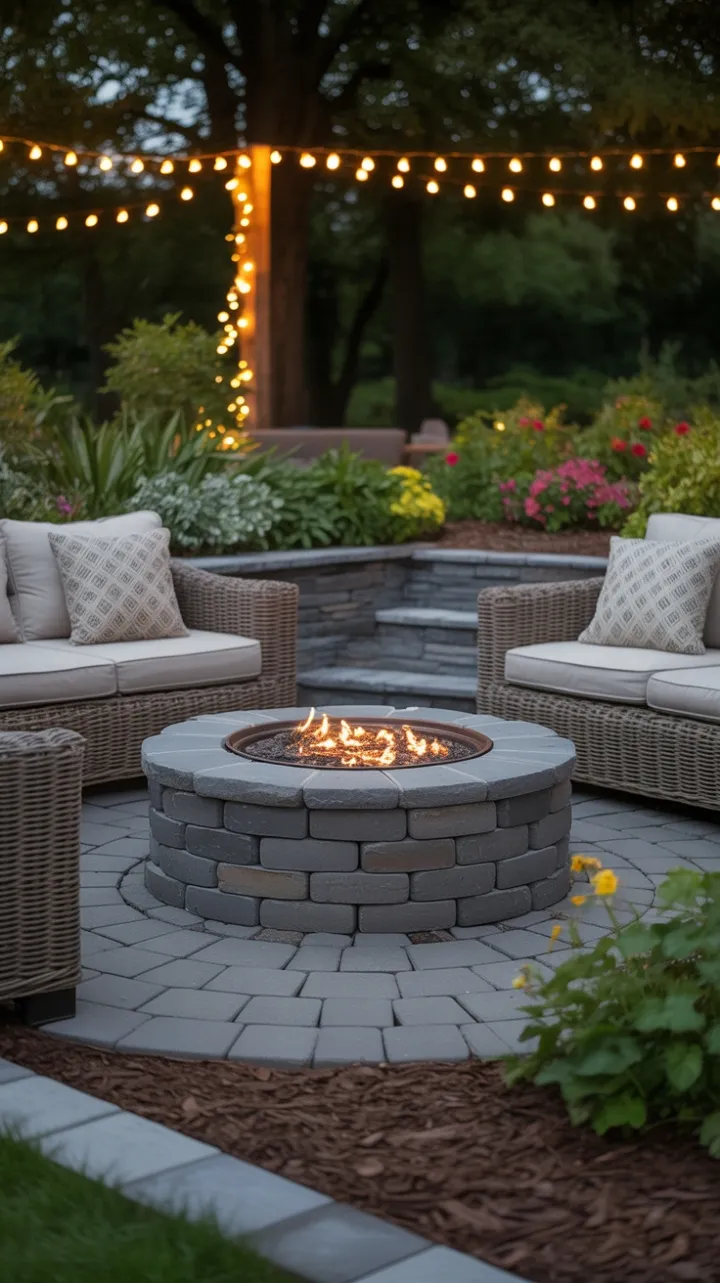 Enchanted Evenings by the Stone Fire Pit