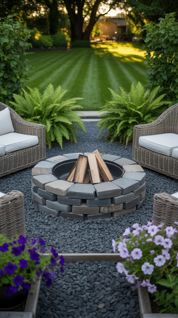 Sunset Circle at the Stone Fire Pit