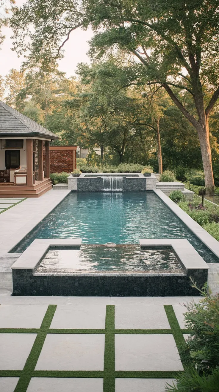 Indulge in serene luxury with a dream pool and private patio retreat