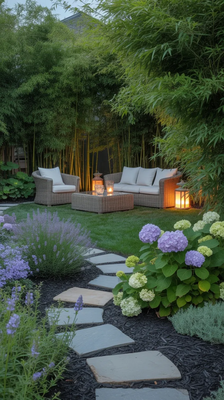 Lantern-Lit Secret Garden Retreat