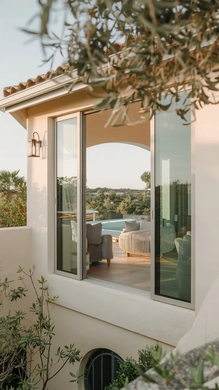 Embrace modern living where soft lighting meets captivating surroundings from your own balcony retreat