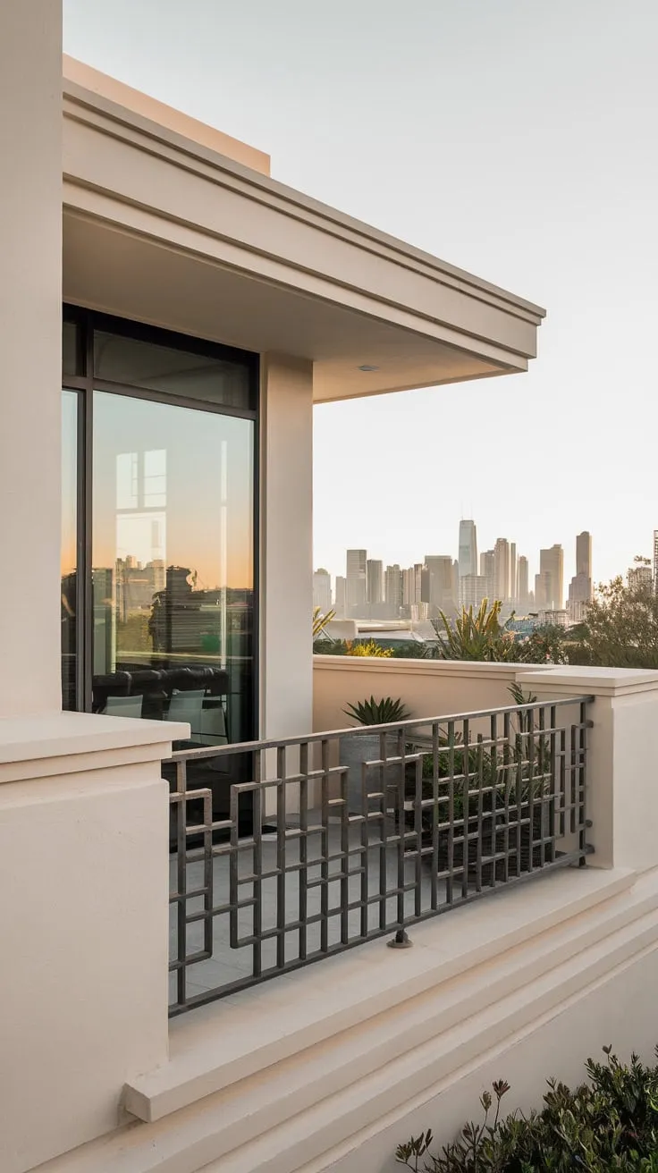 How about envisioning yourself in this serene space, taking in the urban glow from your chic balcony?