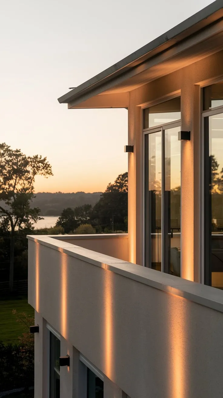 Bathed in soft light, your high-level home overlooks a tranquil water view and lush trees, creating a peaceful and welcoming atmosphere