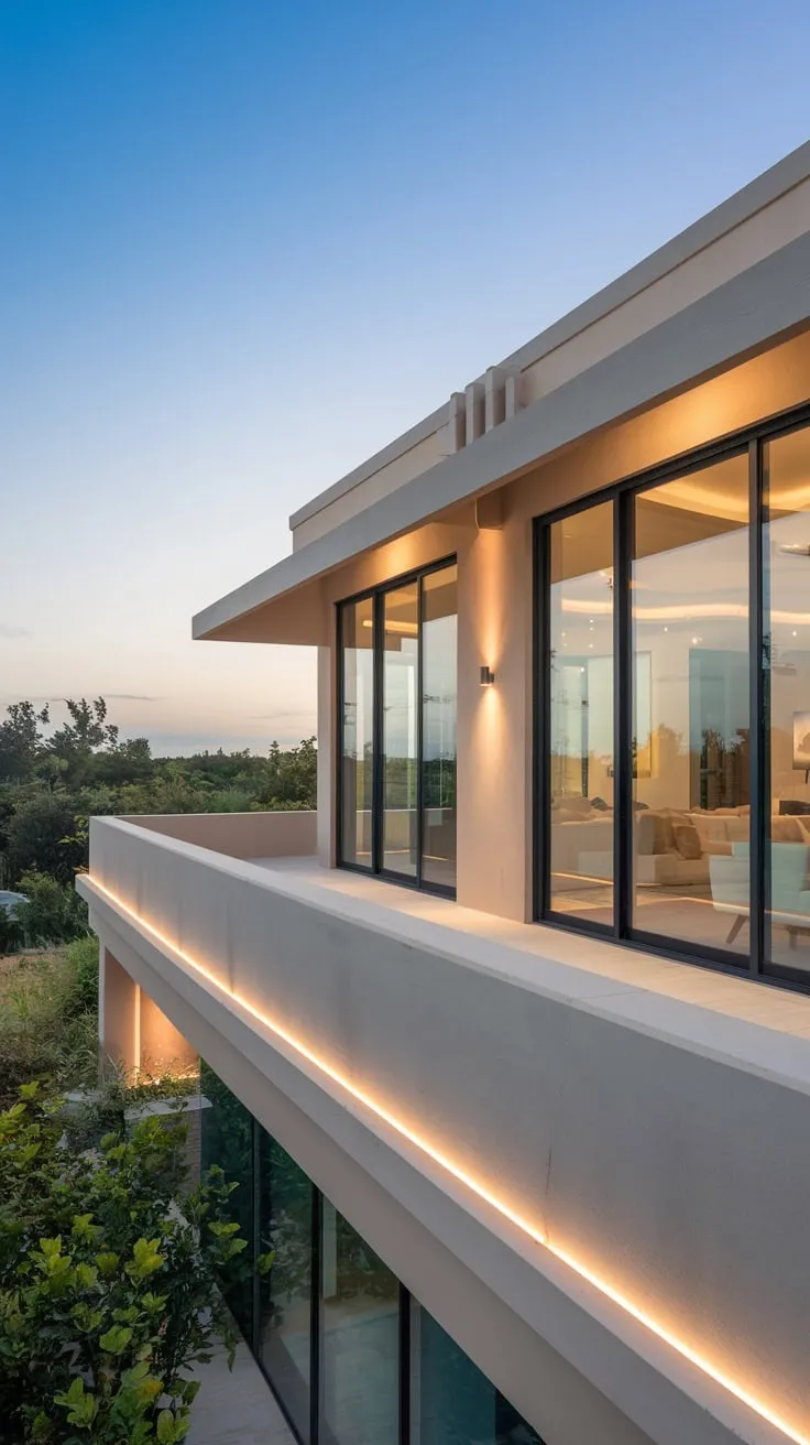 Embrace modern living with a stunning balcony that invites you to unwind amidst lush greenery and a serene sky