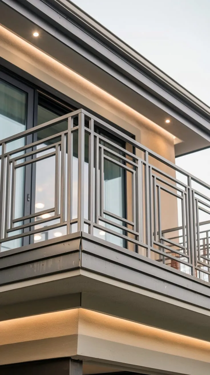 Embrace contemporary elegance as soft lighting highlights the stunning design of your elevated retreat