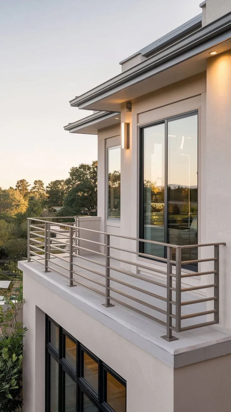 Discover your dream home, where modern design meets serene surroundings under soft lighting