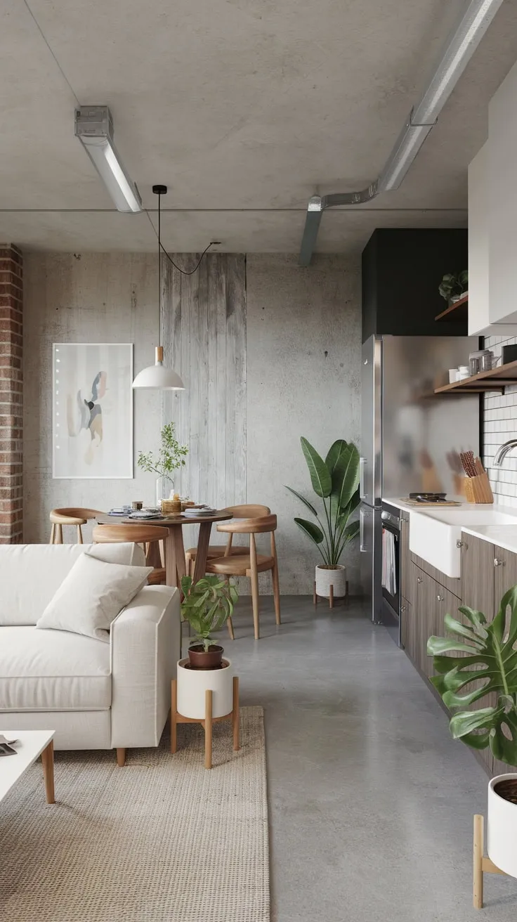 Stylish Modern Basement Apartment with Cozy Living Spaces