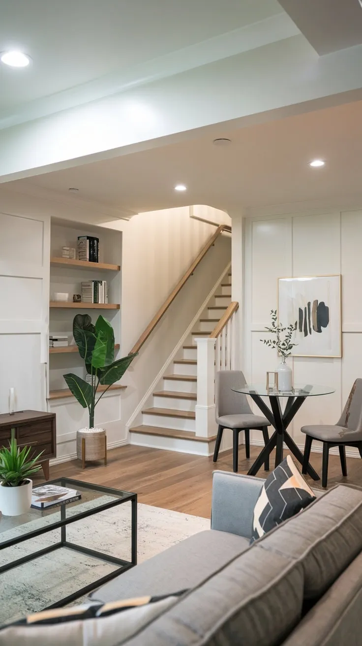 Stylish Modern Basement Apartment with High Ceilings