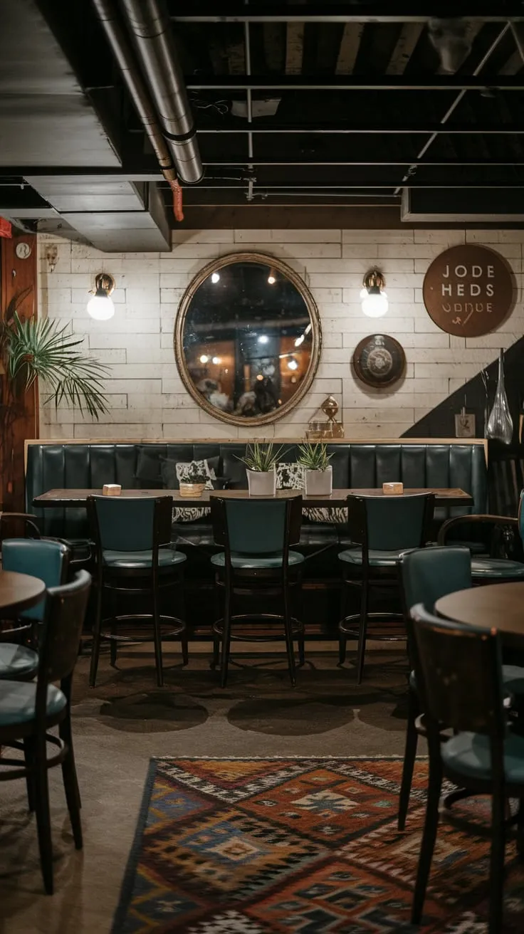 Charming Vintage Speakeasy Basement with Elegant Decor