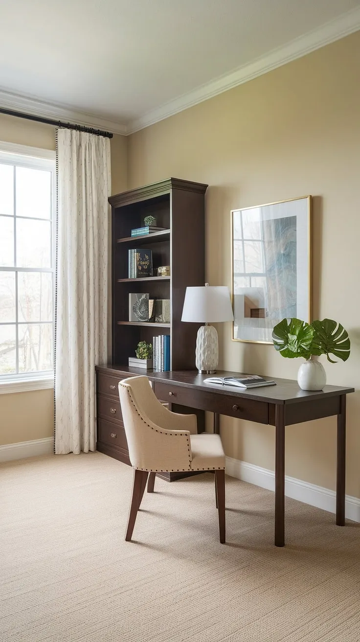 Work hard, rest well. This murphy bed office is the epitome of efficient living.  The guest room Murphy bed provides a comfortable space for visitors while maintaining a dedicated workspace.  A guest bedroom home office, or office guest bedroom, this design is the perfect solution for maximizing space and functionality. Be our guest, and enjoy the comfort and convenience of this unique guest room office.