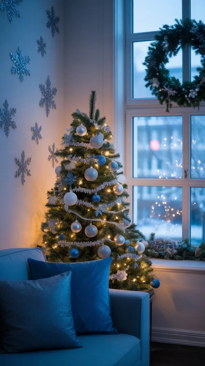 Midnight Blue Christmas – A Cozy Urban Winter Retreat