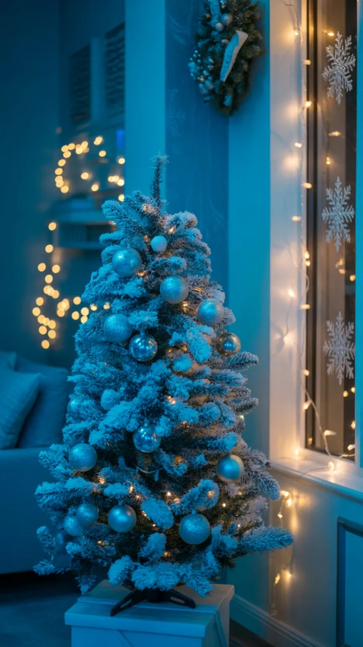 Twinkling Blue Christmas Retreat