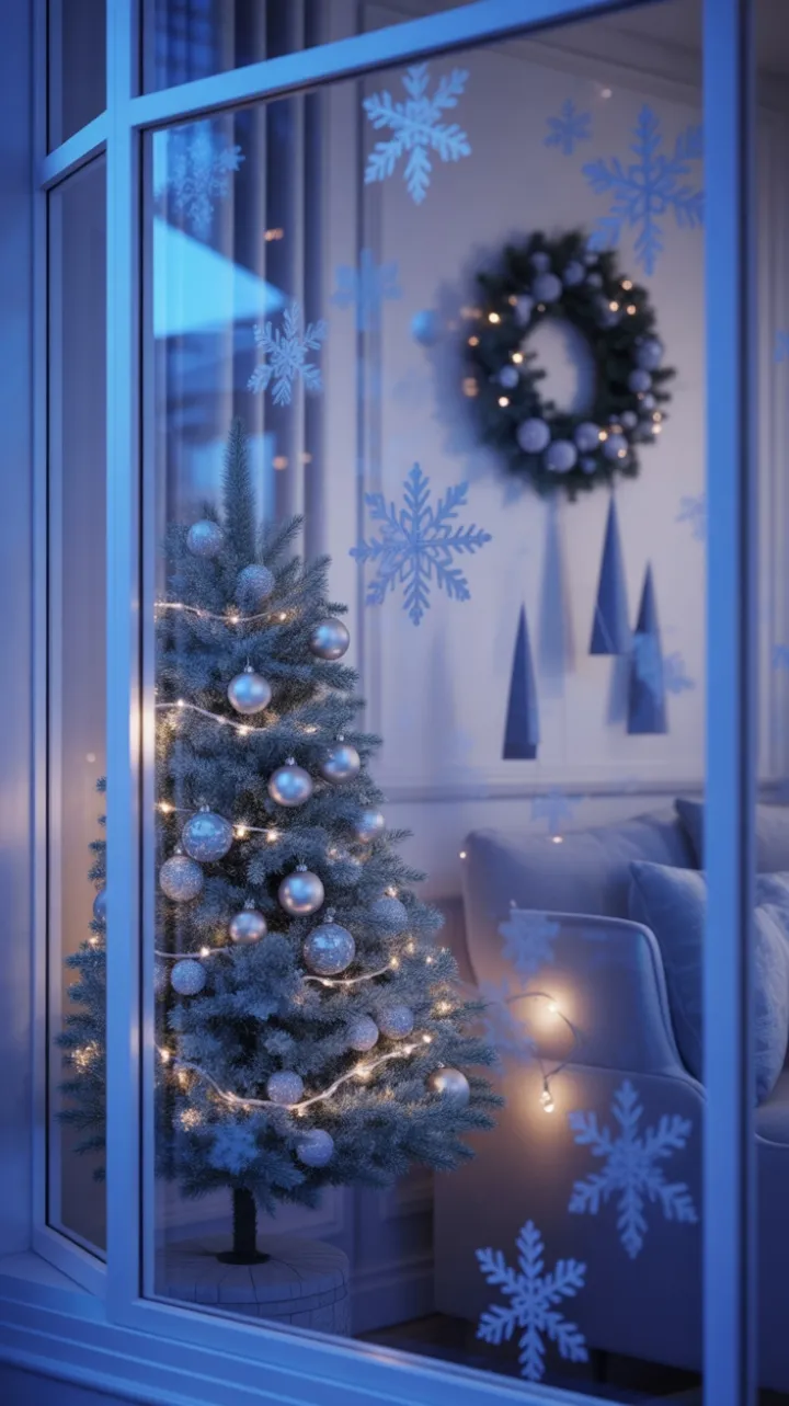 Blue-Glow Holiday Haven