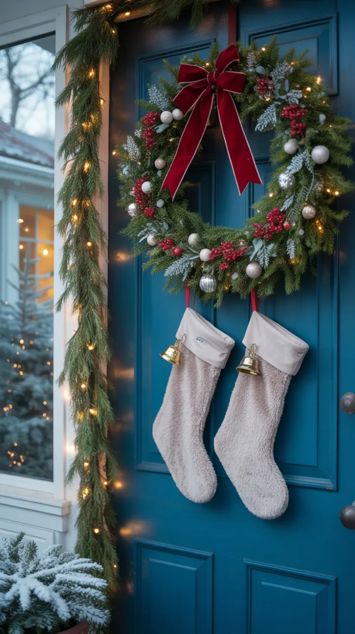 A Christmas Welcome at the Blue Door