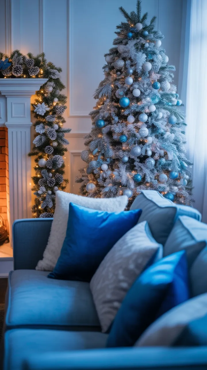 Blue and Silver Holiday Haven