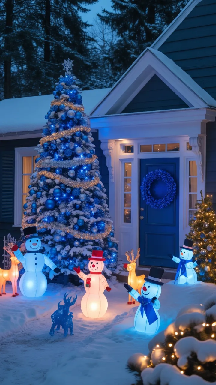 Twilight Blue Holiday Wonderland