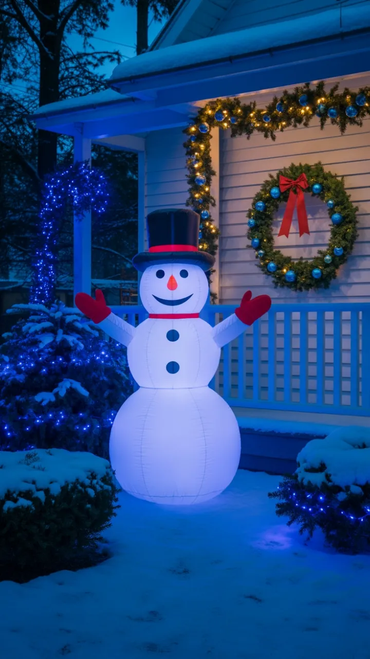 Twilight Blue Holiday Welcome