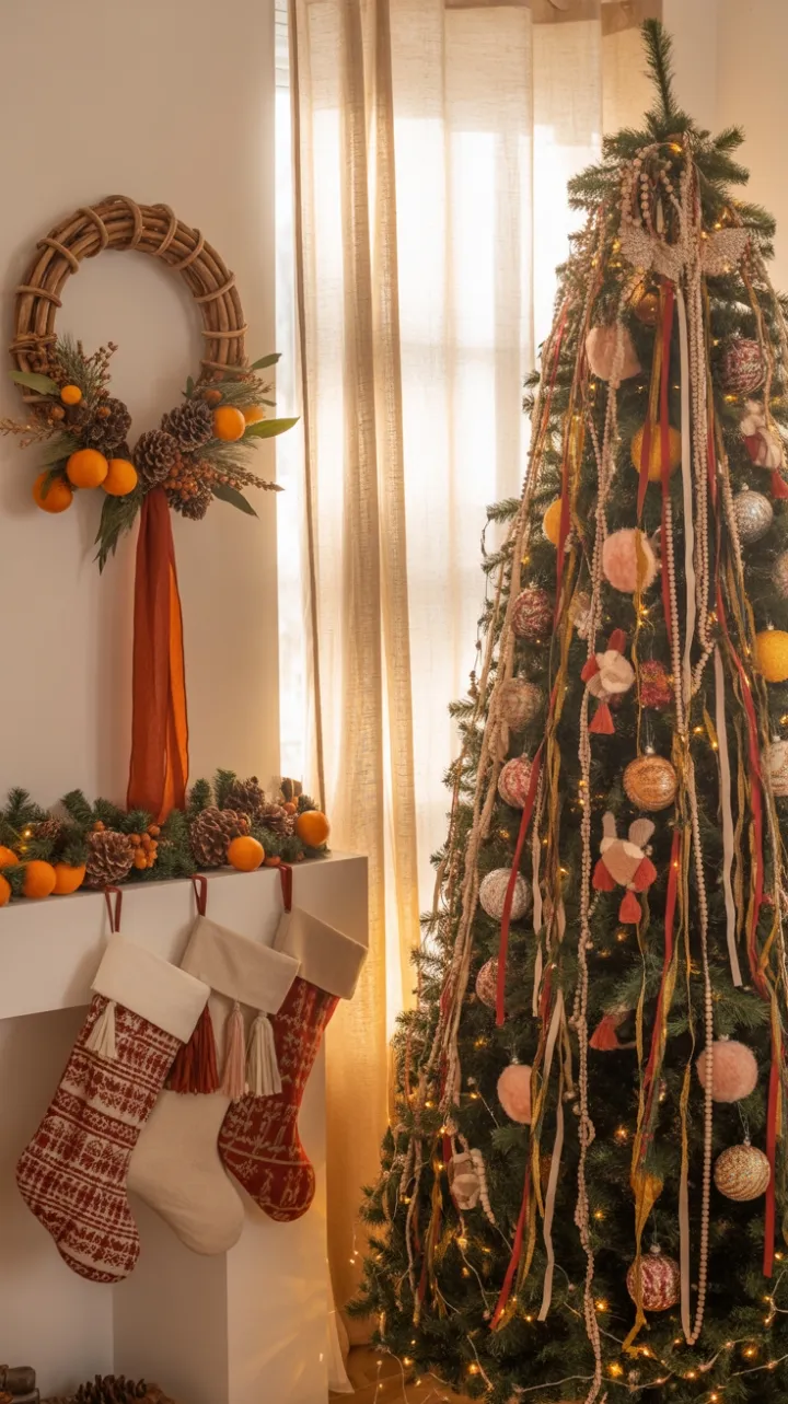 Cozy Bohemian Christmas Glow