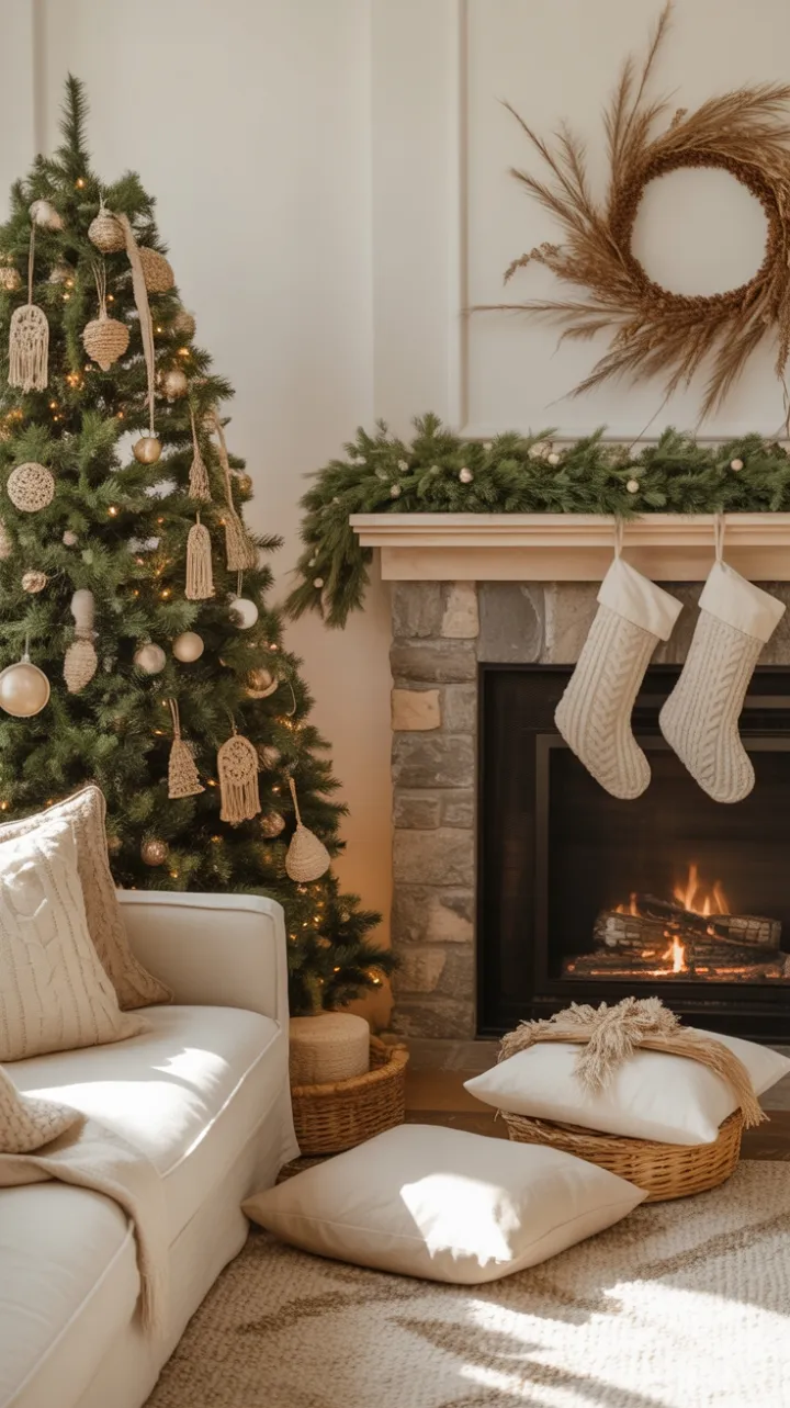 Boho Hearthside Holiday of Warmth and Wonder