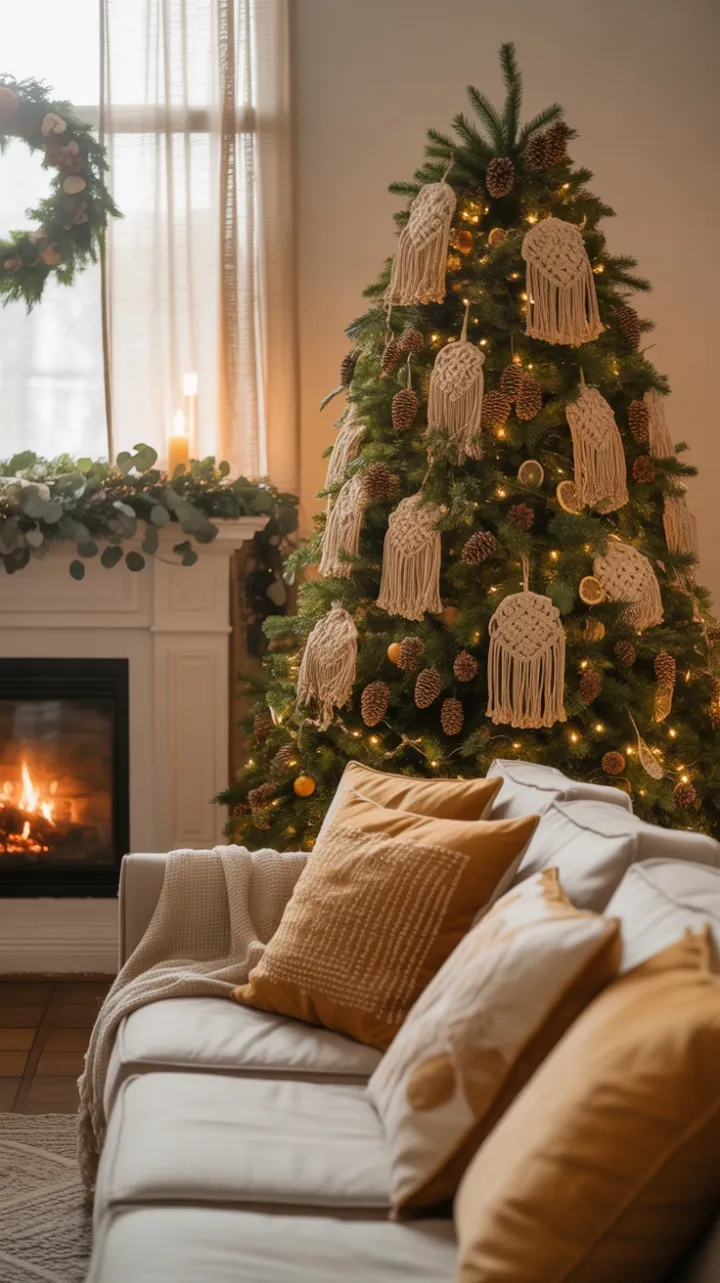 Boho Christmas by the Firelight