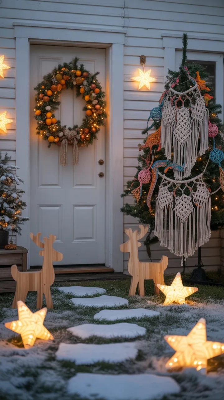 Snow-Kissed Bohemian Christmas Wonderland