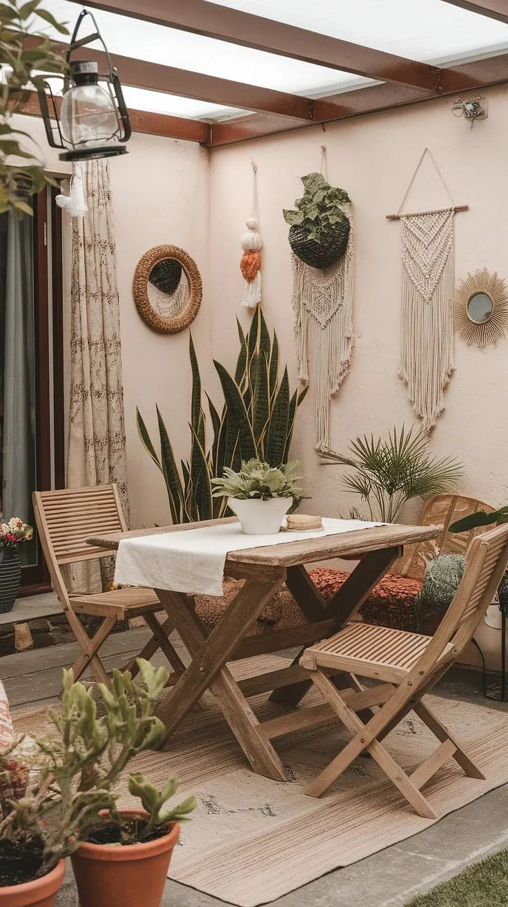Transform your outdoor space into a bohemian haven with these budget-friendly patio decorating ideas. This cozy patio, brimming with boho patio style, offers a wealth of patio inspiration for creating a relaxing and inviting bohemian patio retreat without breaking the bank.