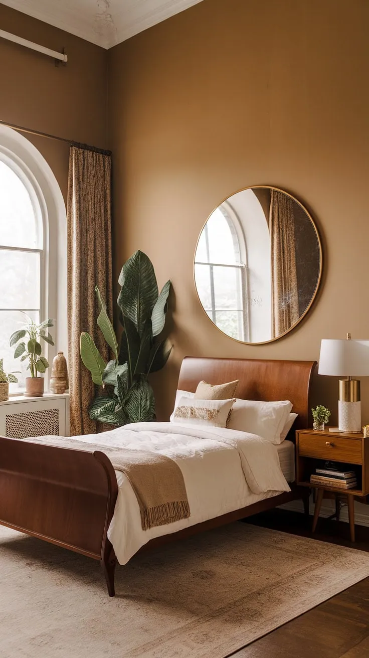 This vintage boho bedroom is a masterclass in contemporary vintage decor.  Boho furniture pieces are artfully arranged, blending seamlessly with vintage finds to create a truly unique vintage chic bedroom.  Explore the possibilities of vintage boho furniture and discover your own inspiring vintage bedroom ideas.