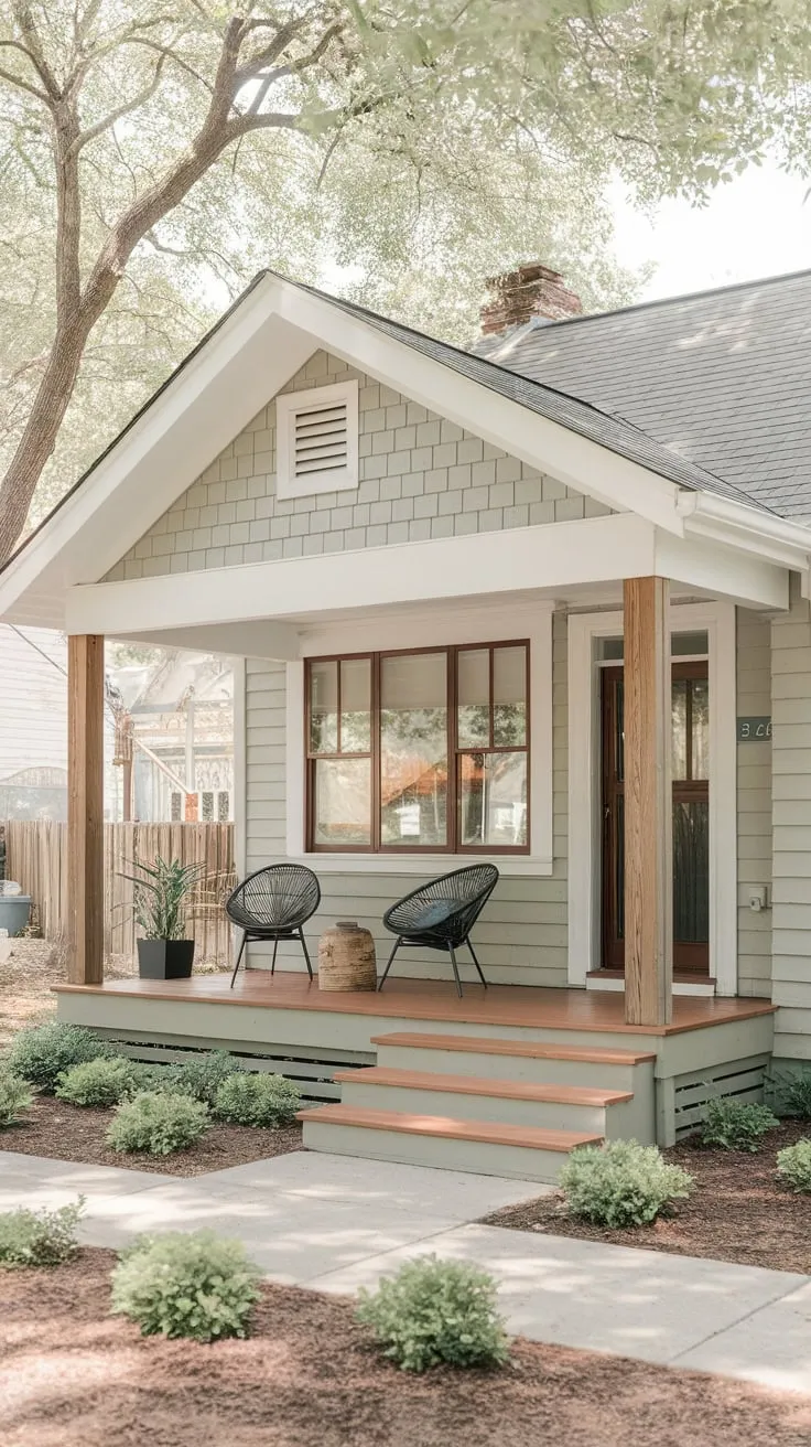 Charming Bungalow with a Modern Front Porch
