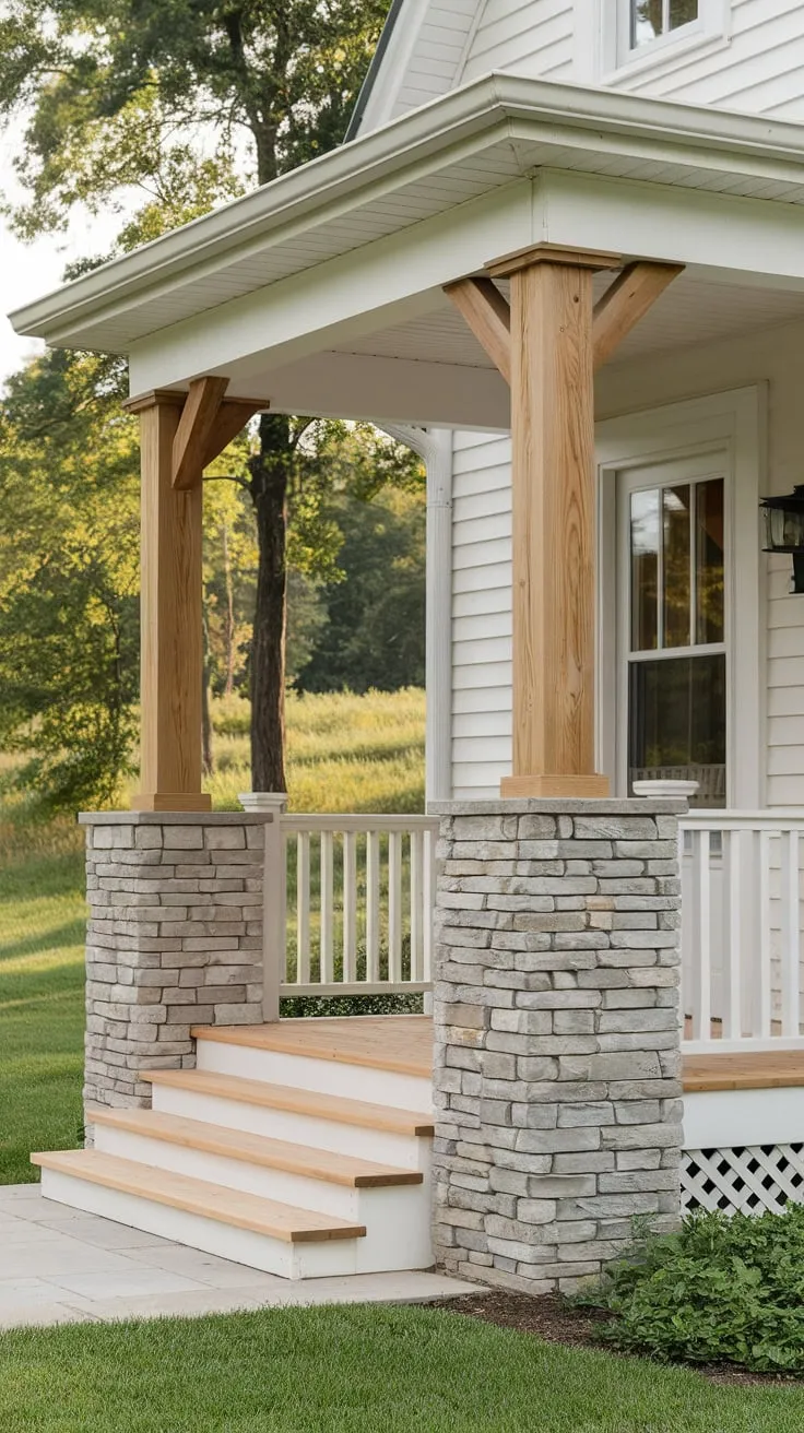 Charming Cedar Porch Welcomes You Home