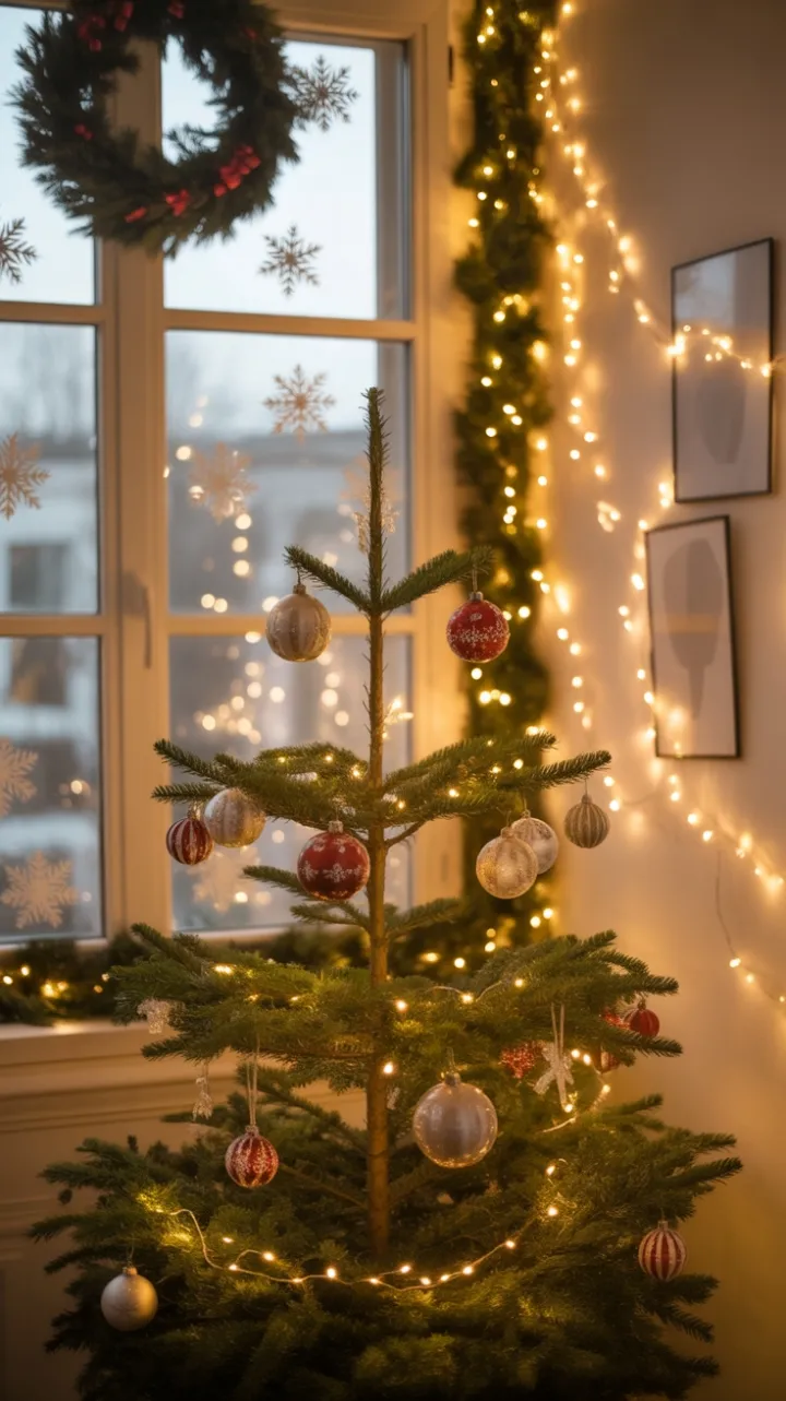 Golden Glow of a Cozy Vintage Christmas