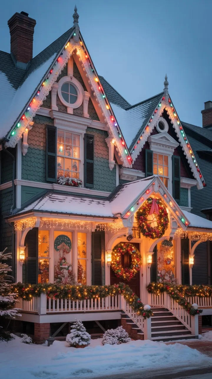 Twinkling Victorian Christmas Wonderland