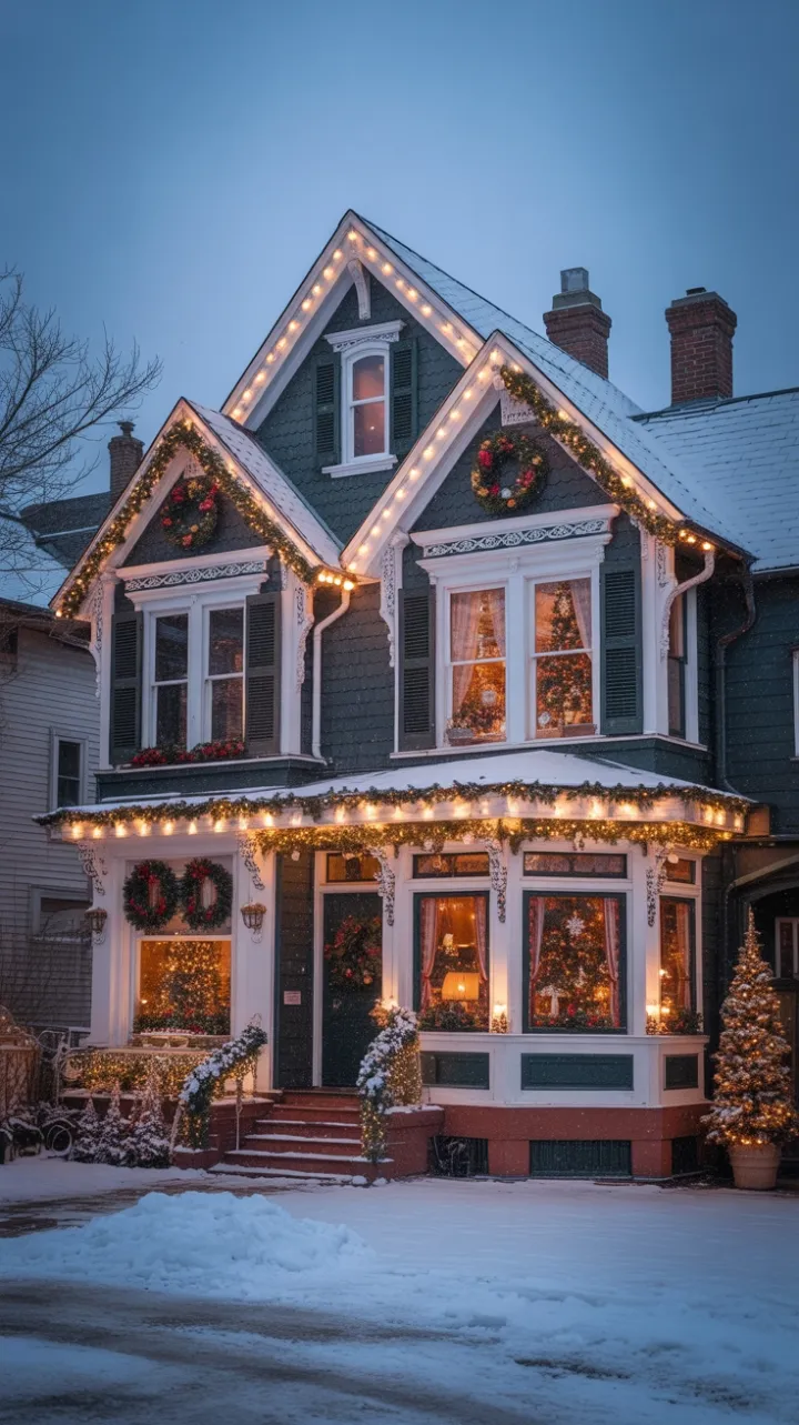 Victorian Christmas in Softly Falling Snow