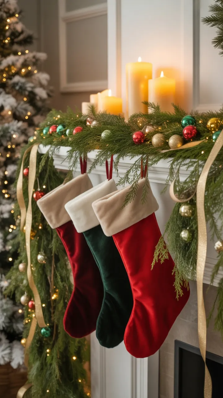Warmth and Wonder on a Christmas Mantel