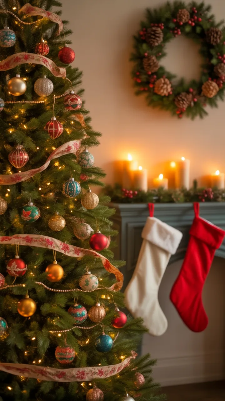 Twinkling Tree, Cozy Hearth and Christmas Cheer