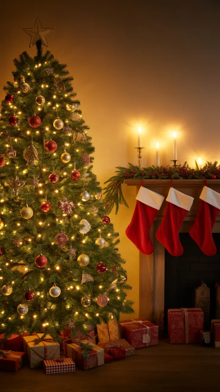 Warmth of a Timeless Christmas Evening