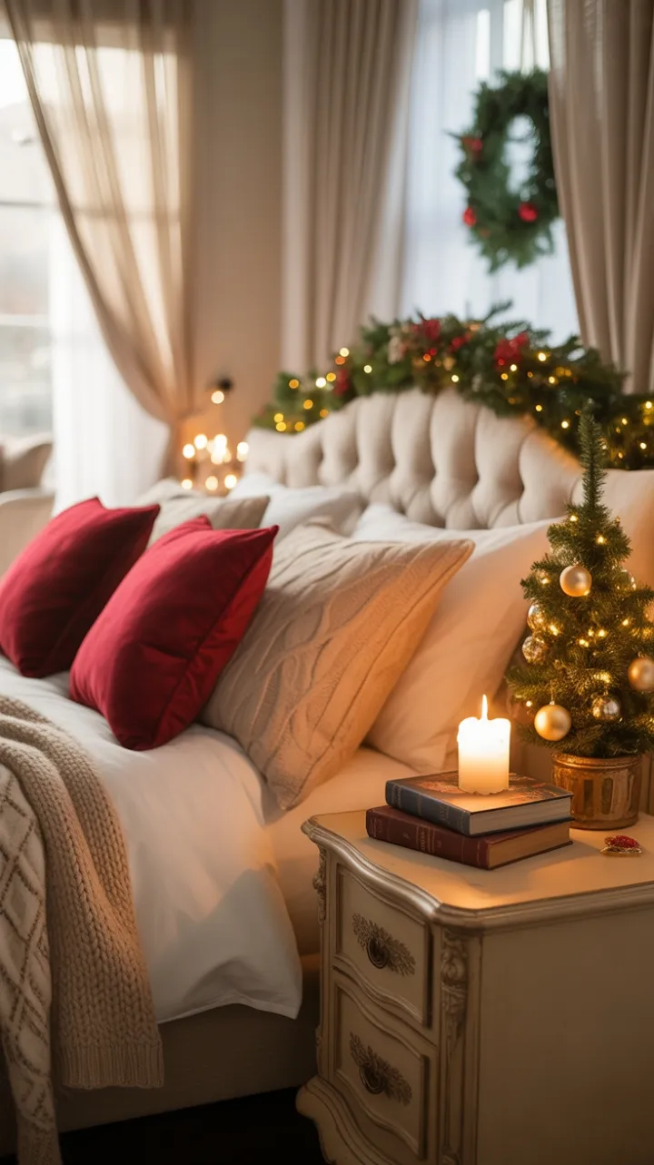 Cozy Yuletide Sanctuary Bathed in Warm Light